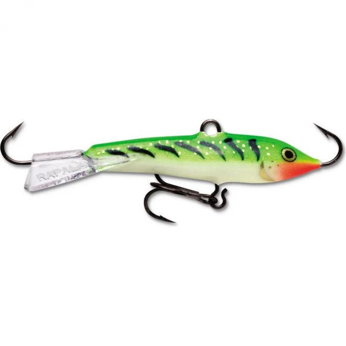 

Балансир Rapala Jigging Rap 05GGT, 5см, 9 г, Белый;зеленый, Jigging Rap