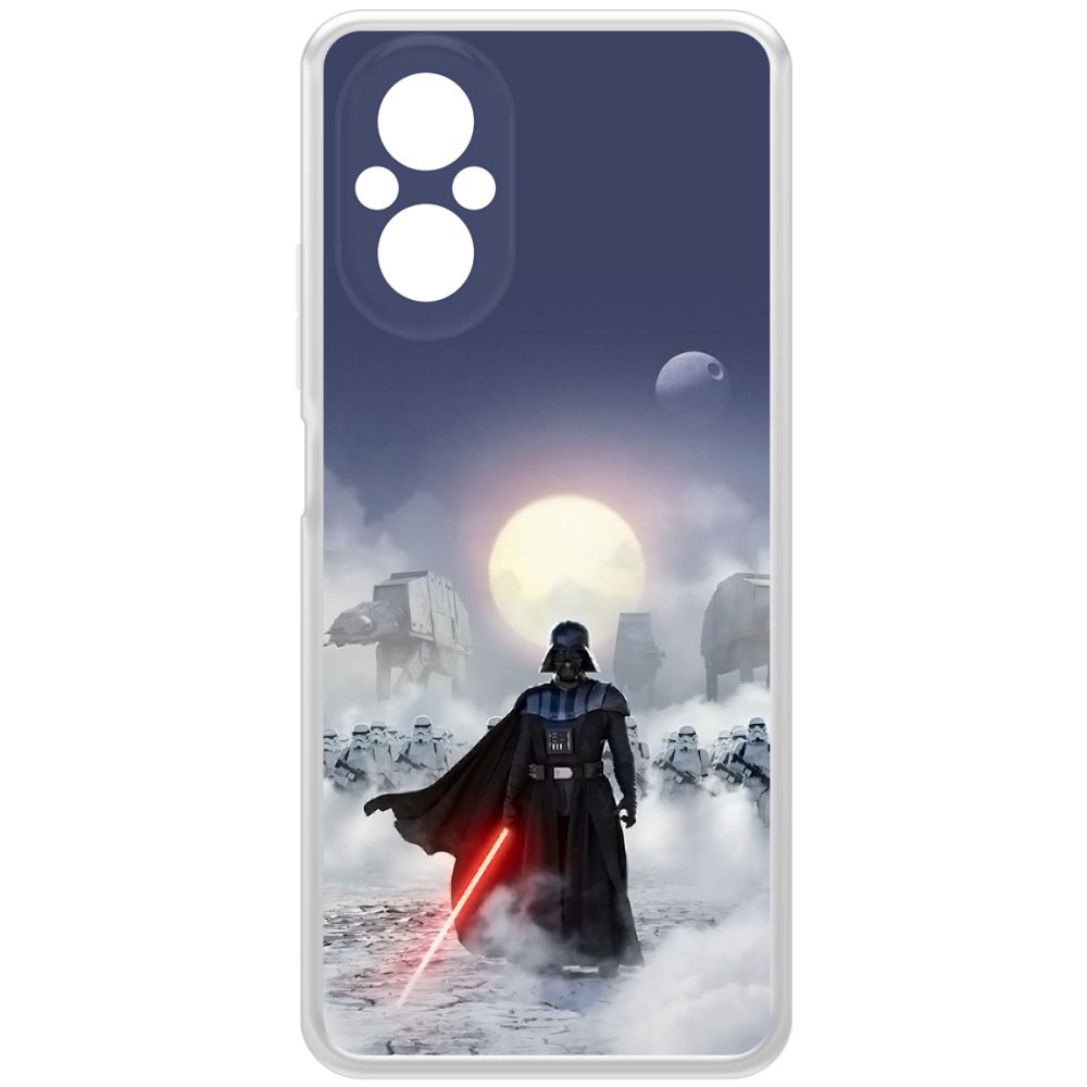 

Чехол-накладка Krutoff Clear Case Звездные Войны. Дарт Вейдер для Realme C67, Прозрачный