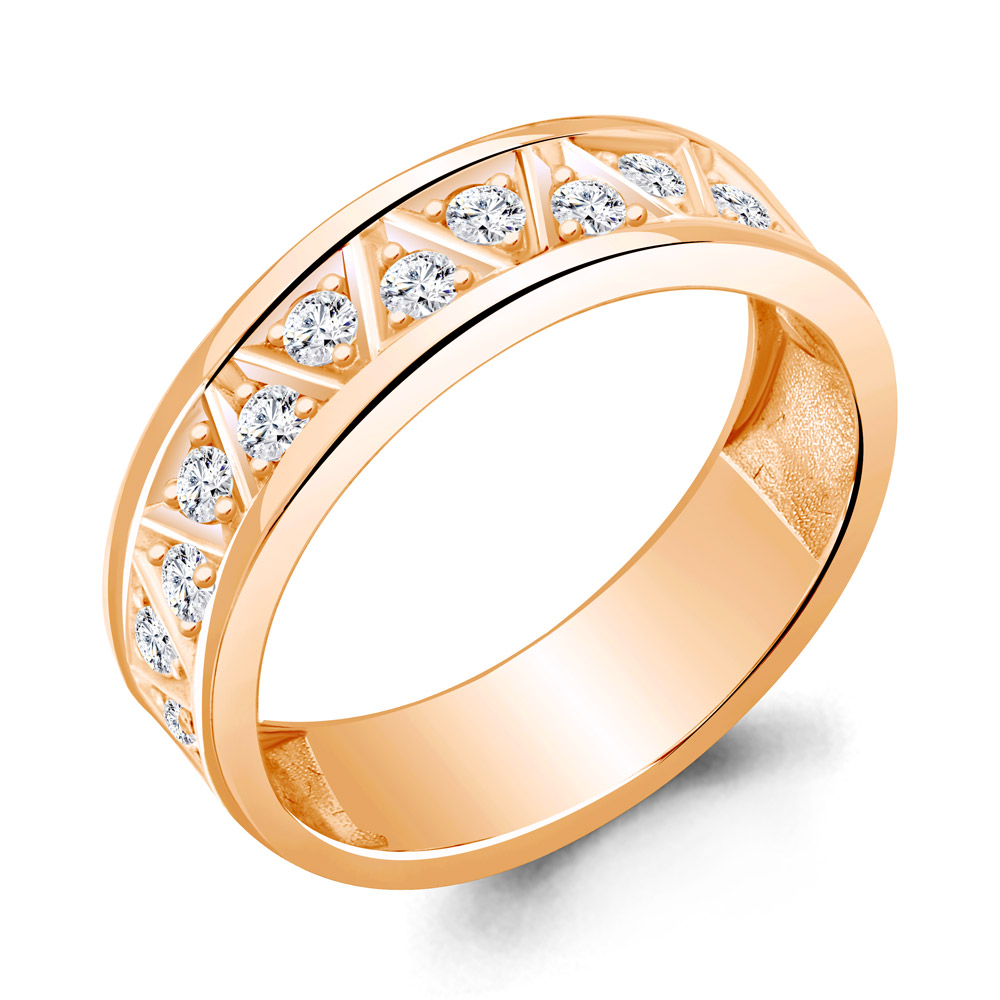 

Кольцо из серебра с фианитом р. , Aquamarine 67152А_925_з, 67152А_925_з