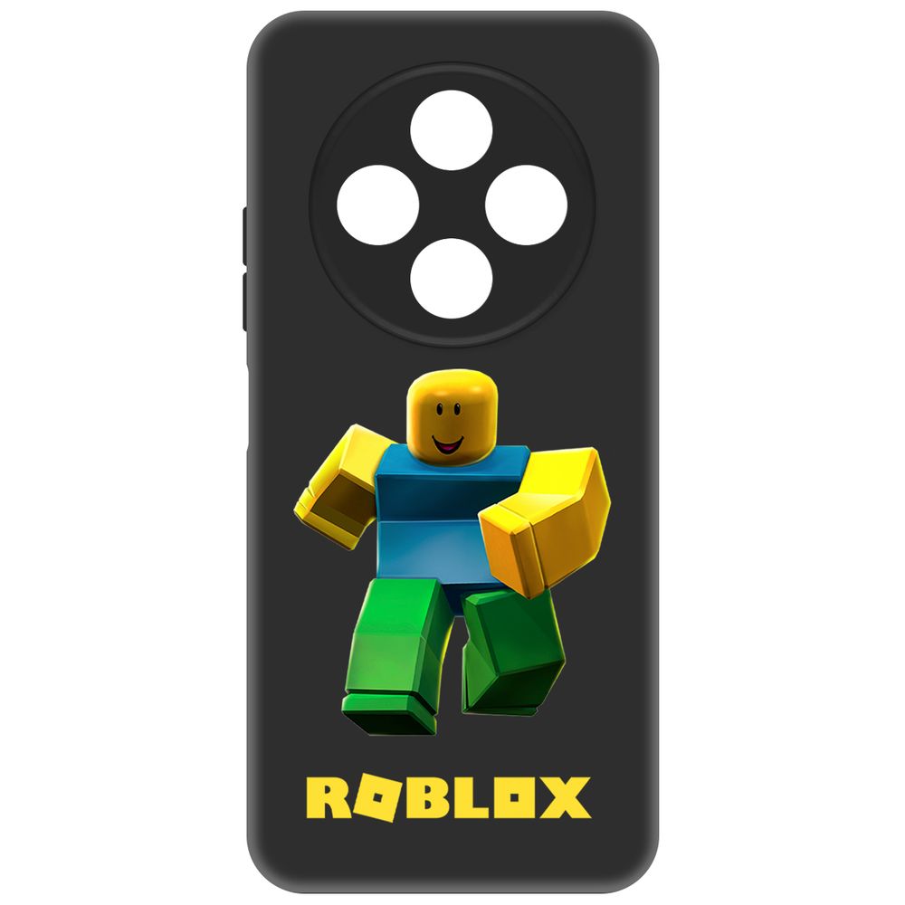 

Чехол-накладка Krutoff Soft Case Roblox-Классический Нуб для TECNO Spark 30С черный