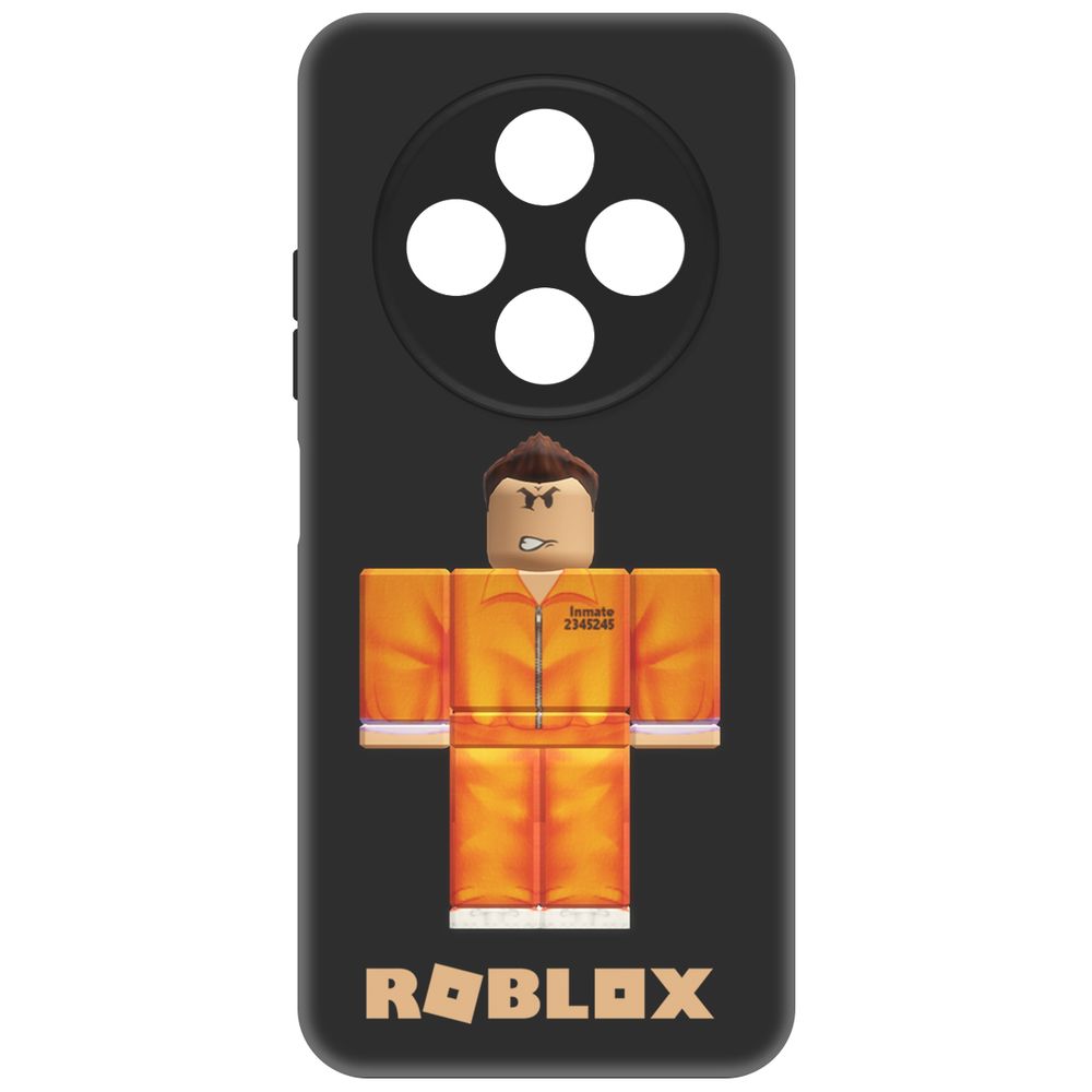 

Чехол-накладка Krutoff Soft Case Roblox-Заключенный для TECNO Spark 30С черный