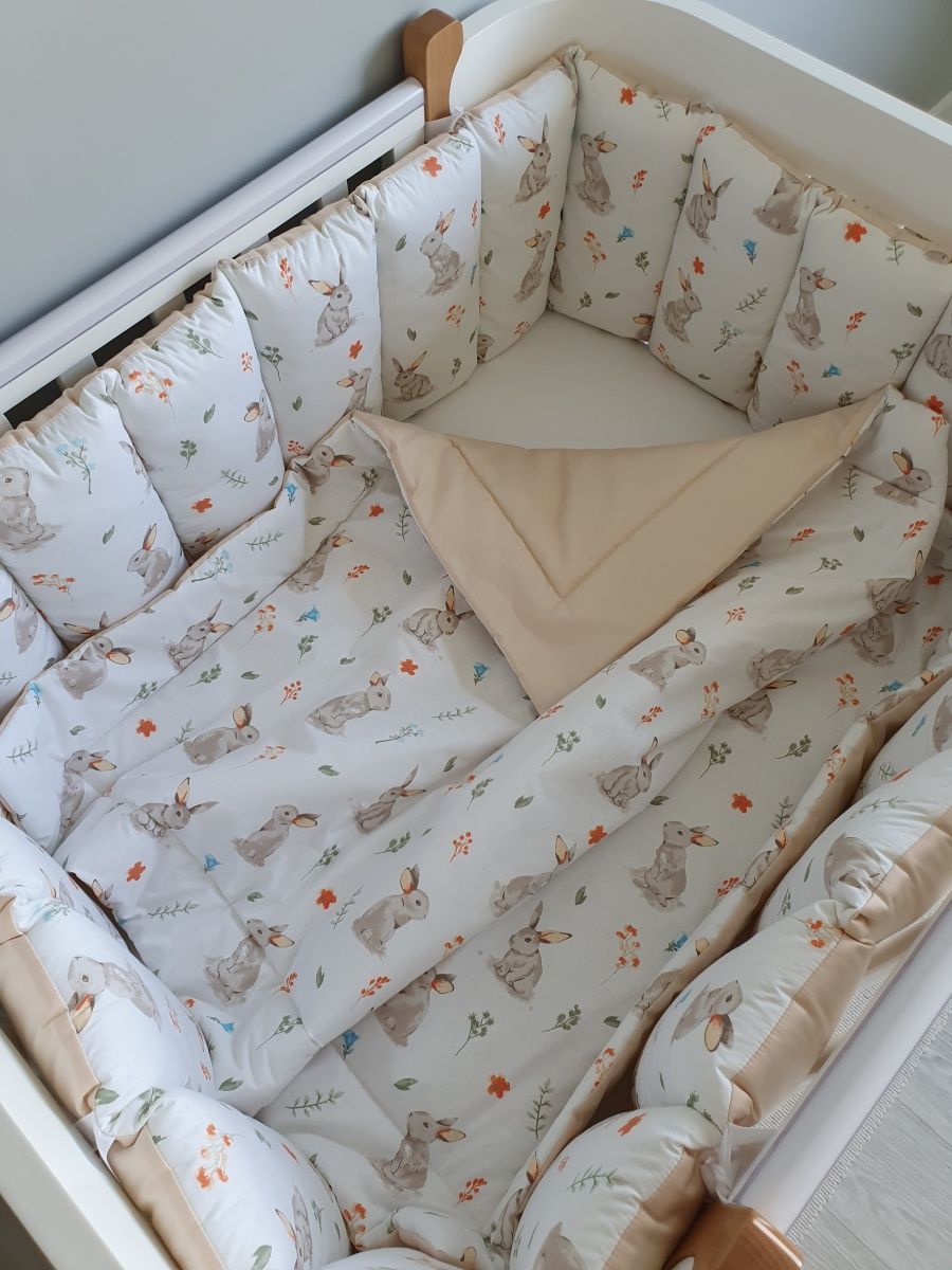 Текстильный бортик для кроватки DALION 90-0023