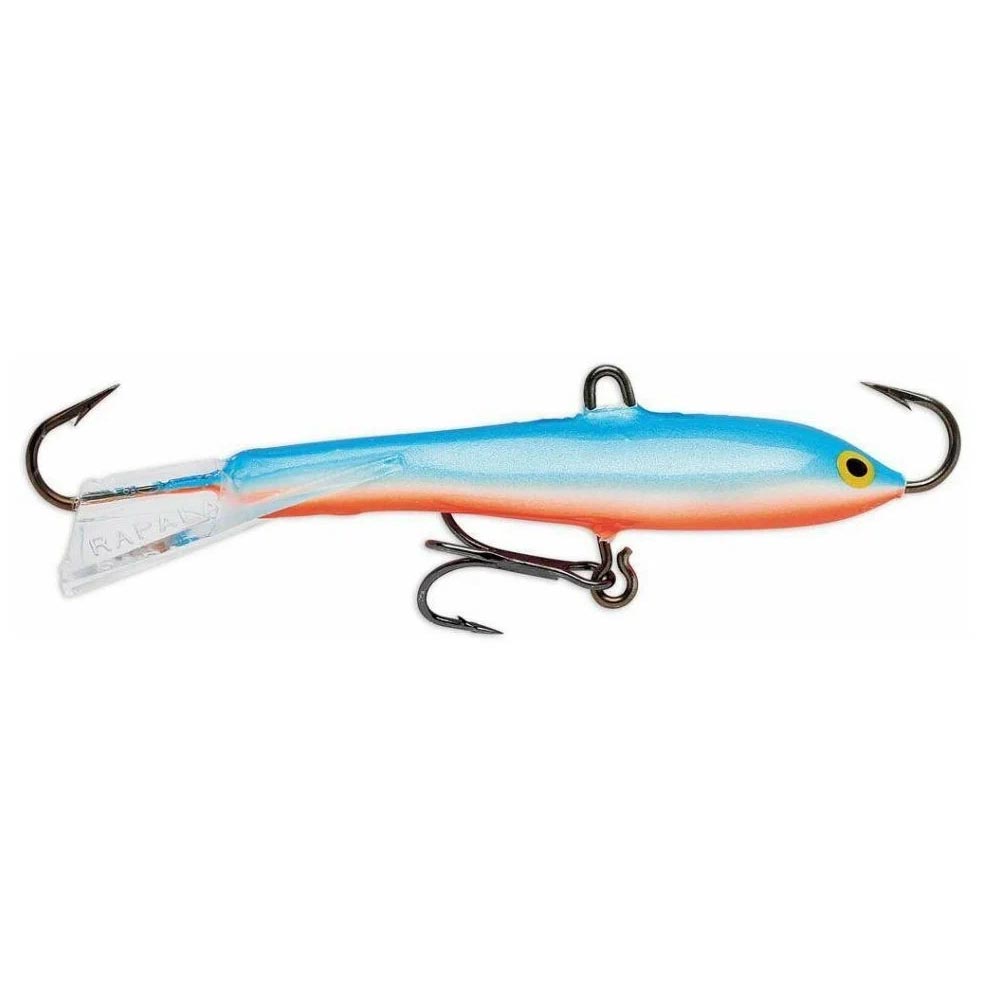 

Балансир Rapala Jigging Rap 07BSR, 7 см, 18 г, Белый;голубой;оранжевый, Jigging Rap