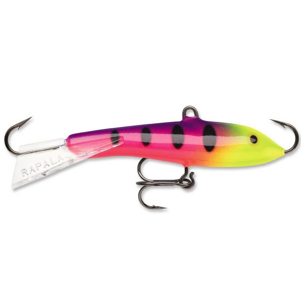 

Балансир Rapala Jigging Rap 07FPN, 7 см, 18 г, Желтый;розовый, Jigging Rap