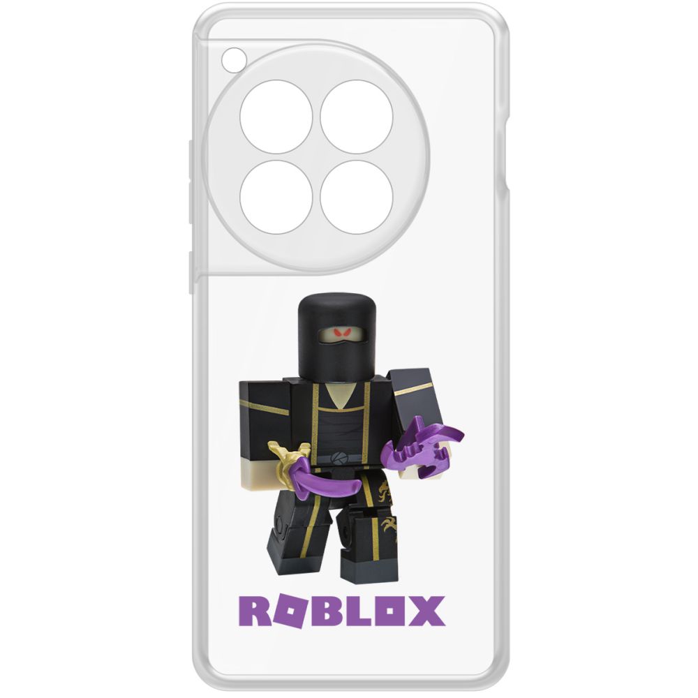 Чехол-накладка Krutoff Clear Case Roblox-Ниндзя Ассасин для OnePlus 12 600015772469 прозрачный