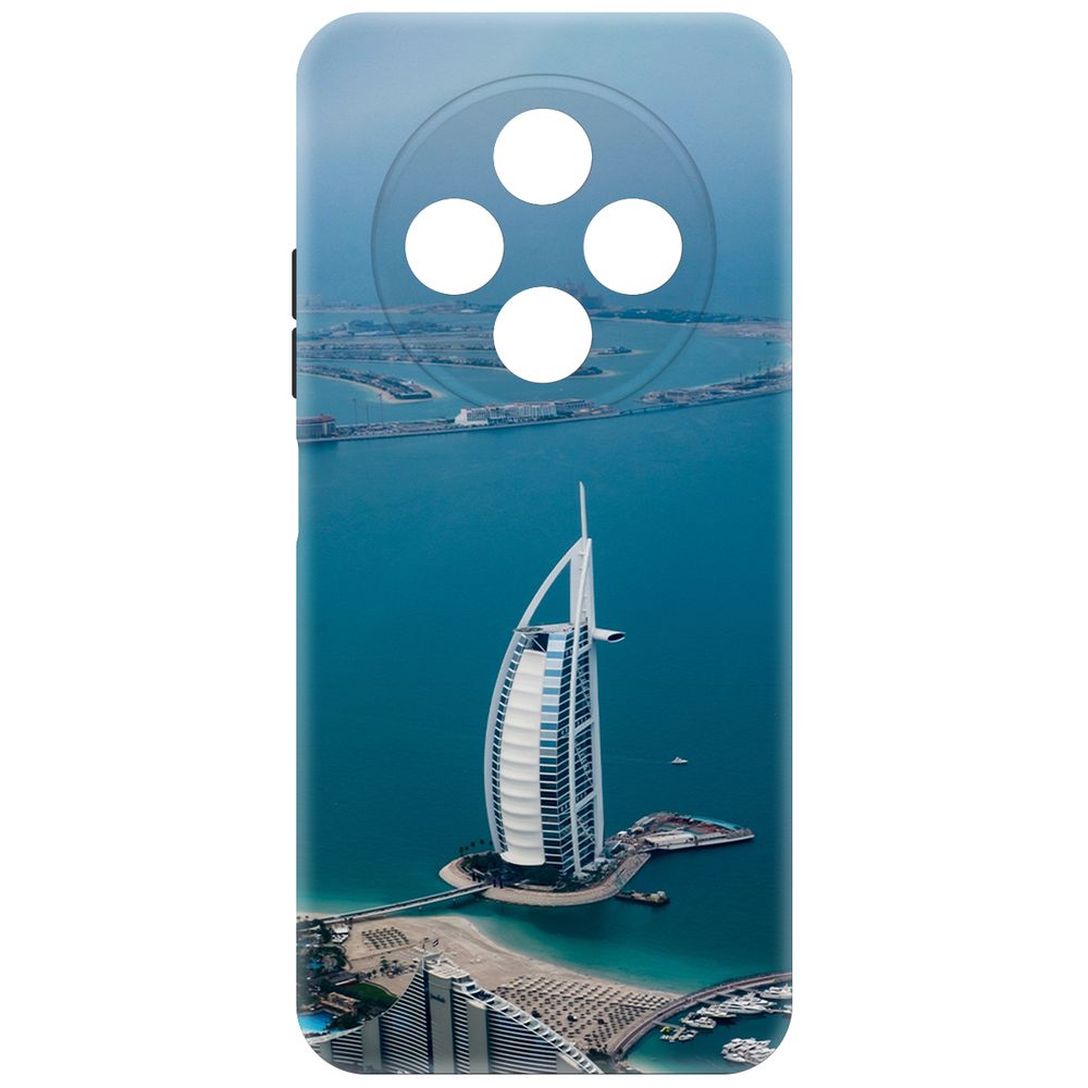 

Чехол-накладка Krutoff Soft Case ОАЭ, Бурдж-эль-Араб для TECNO Spark 30С черный