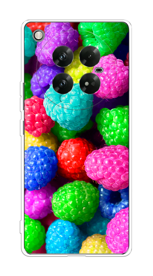 

Чехол на Infinix Zero 40 5G "Леденцовая малина", Фиолетовый;розовый;зеленый, 3106650-1