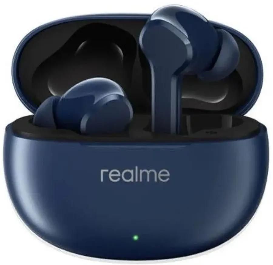 

Беспроводные наушники Realme Buds T110, синий, Buds T110