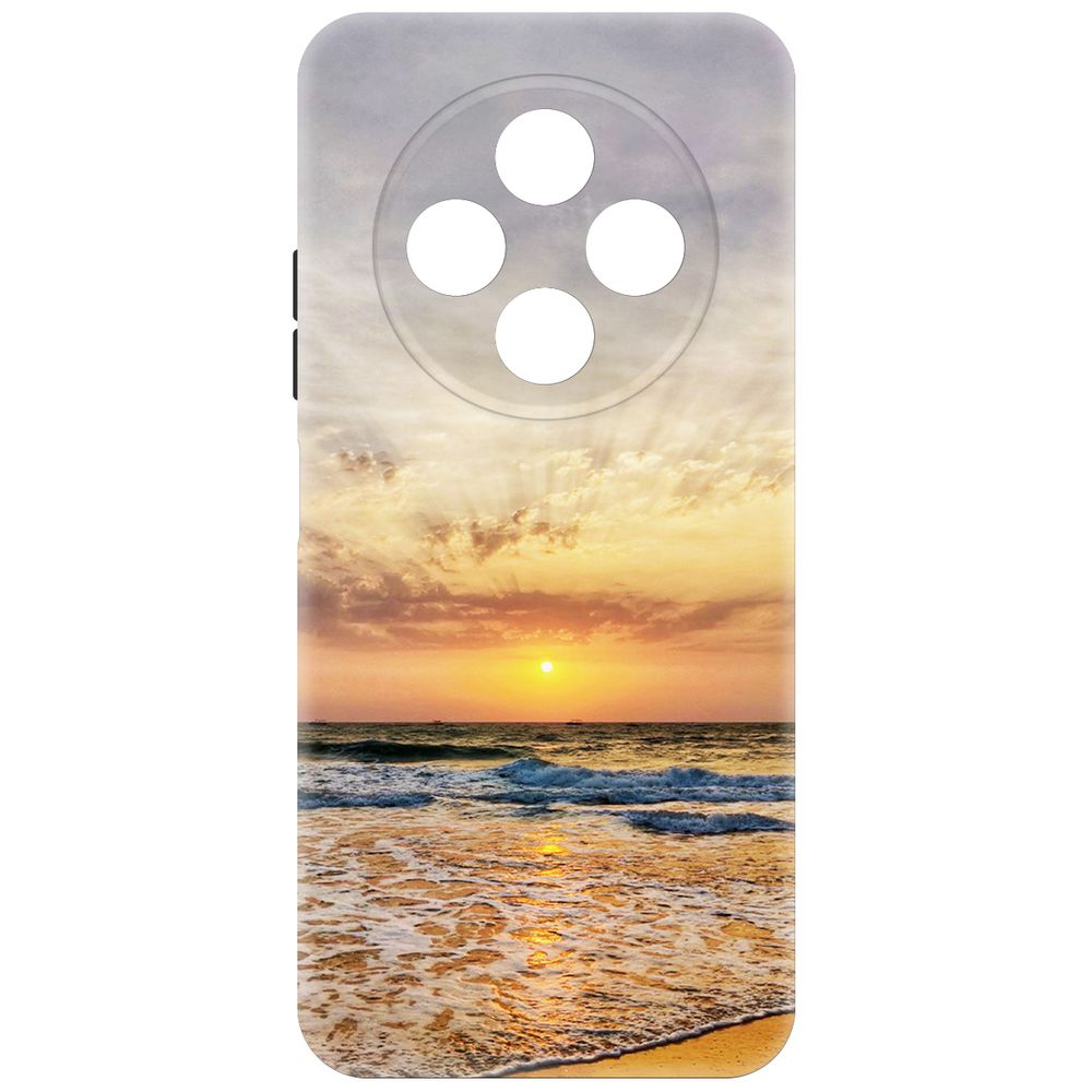 

Чехол-накладка Krutoff Soft Case Индия, Пляжи Гоа для TECNO Spark 30С черный