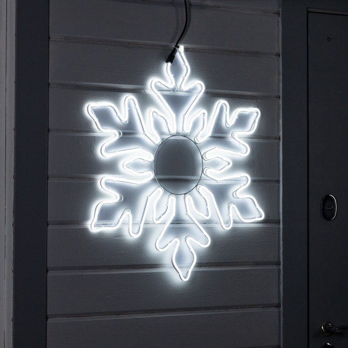 

Световая фигура Luazon Lighting Снежинка 3613108 желтый, Снежинка