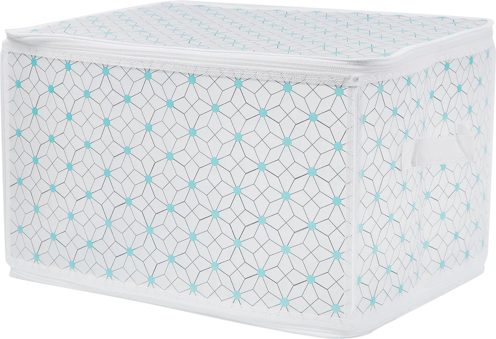 

Короб складной Handy Home Калейдоскоп 40x30x25 см пластик цвет прозрачный