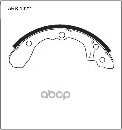 

Тормозные колодки ALLIED NIPPON барабанные ABS1022