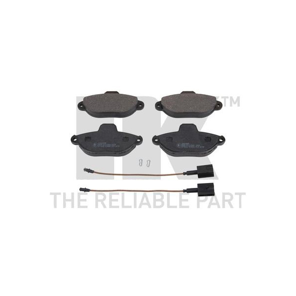 

Колодки тормозные дисковые комплект FIAT FORD NK 222385