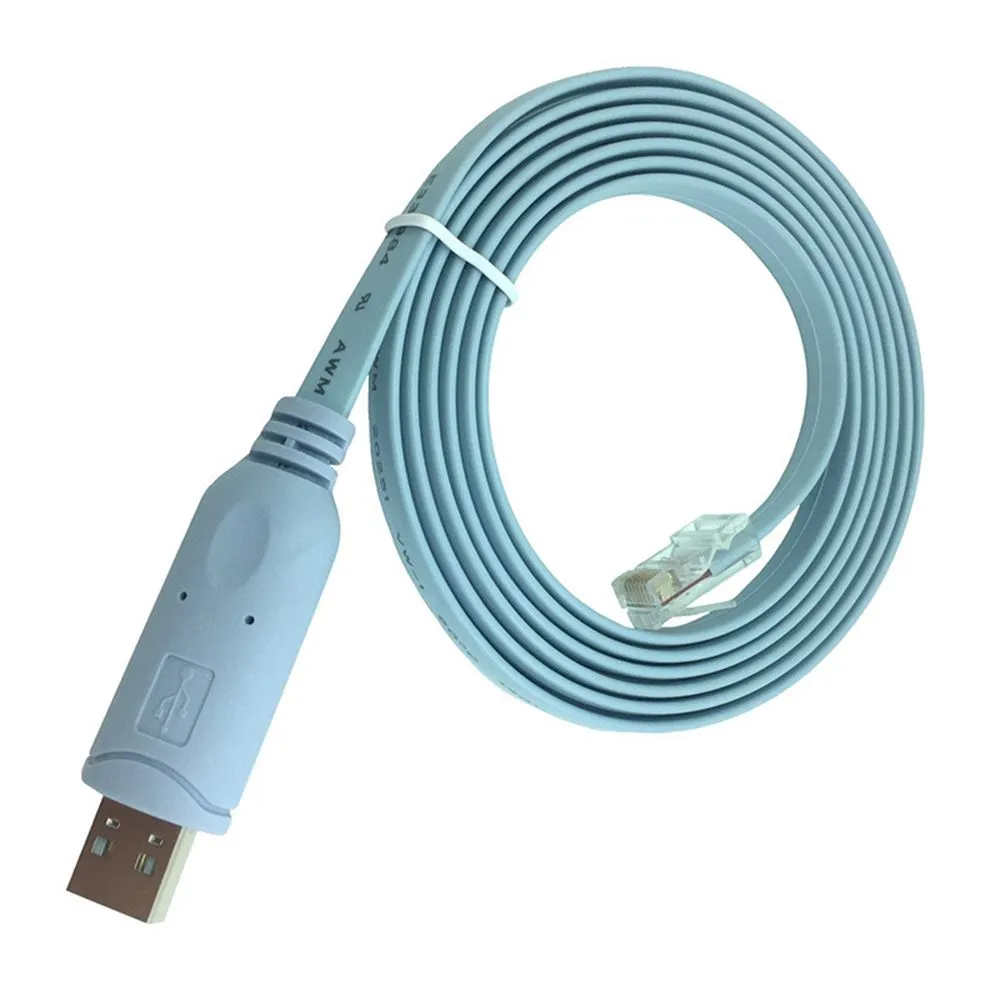 Кабель Gsmin USB - RJ-45 вилка-розетка BT992939 голубой 570₽