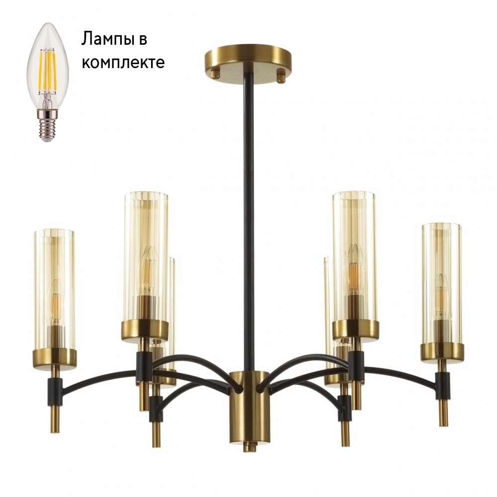 

Подвесная люстра Lumion Classi Sharon 6538/6C, 6538/6C+Lamps