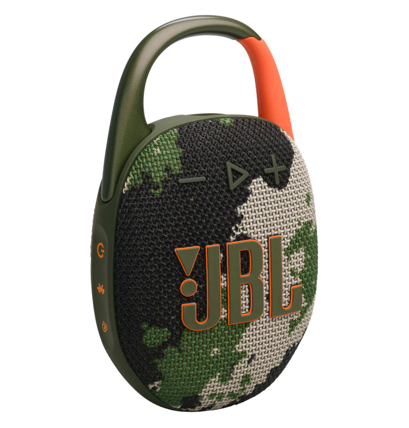 

Портативная колонка JBL Clip 5 Squad Khaki, Разноцветный, Clip 5 Squad