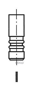 

Клапан двигателя fiat ducato 2.2jtd 06- 25.8x7x122.1 ex Freccia R6509/RCR
