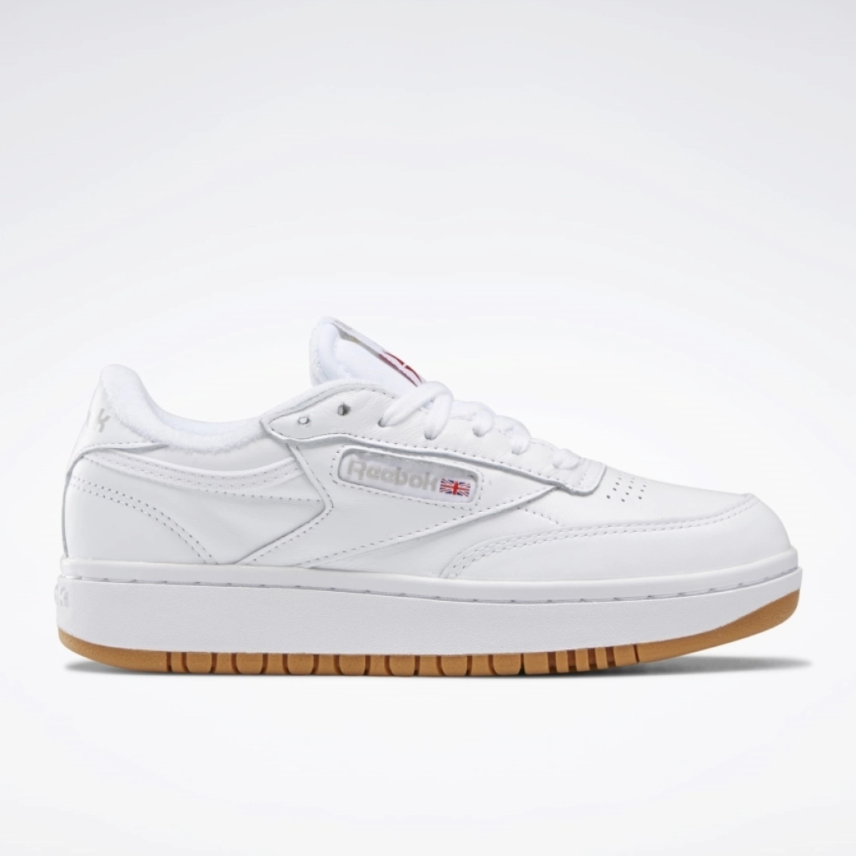 

Кеды женские Reebok Club C Double FV5658WHT белые 7.5 UK, Белый, Club C Double