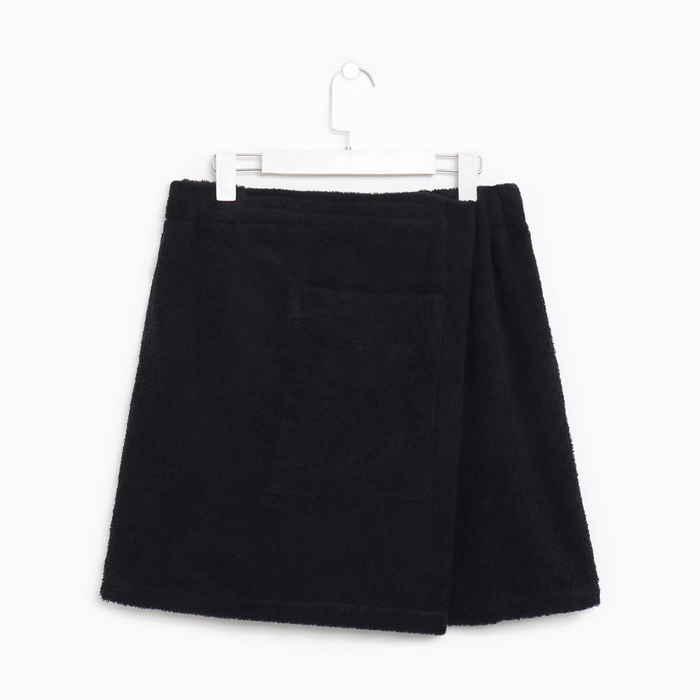 

Килт для бани NoBrand 10424623 50х150, черный