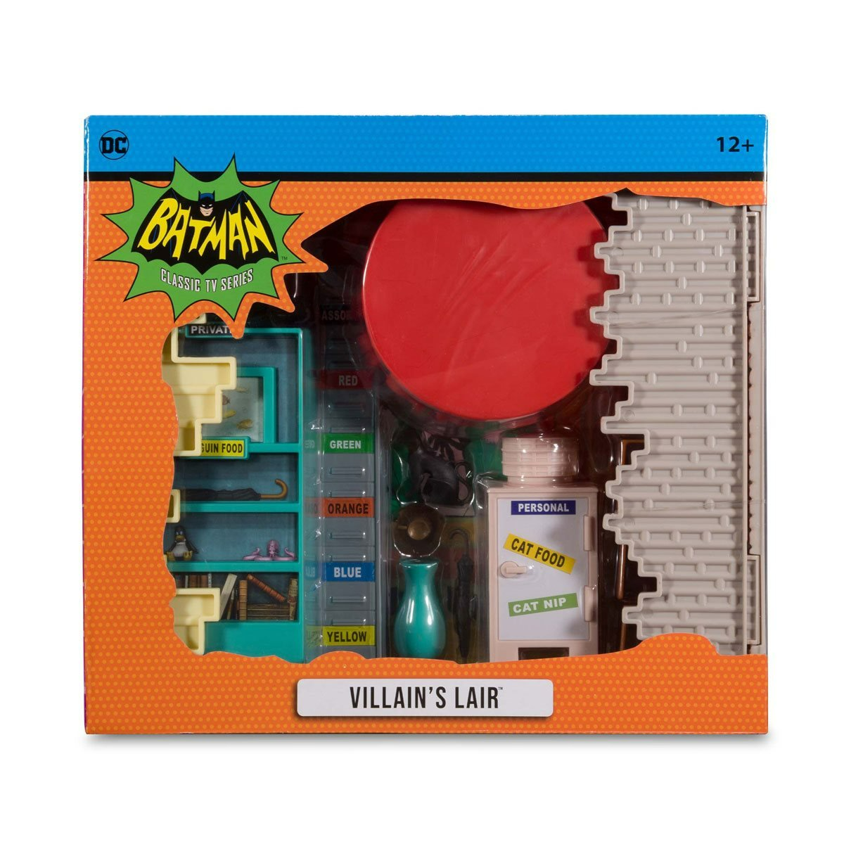 Игровой набор DC Comics DC Retro Batman 1966 из сериала «Логово злодеев» MF15710 из логова змиева