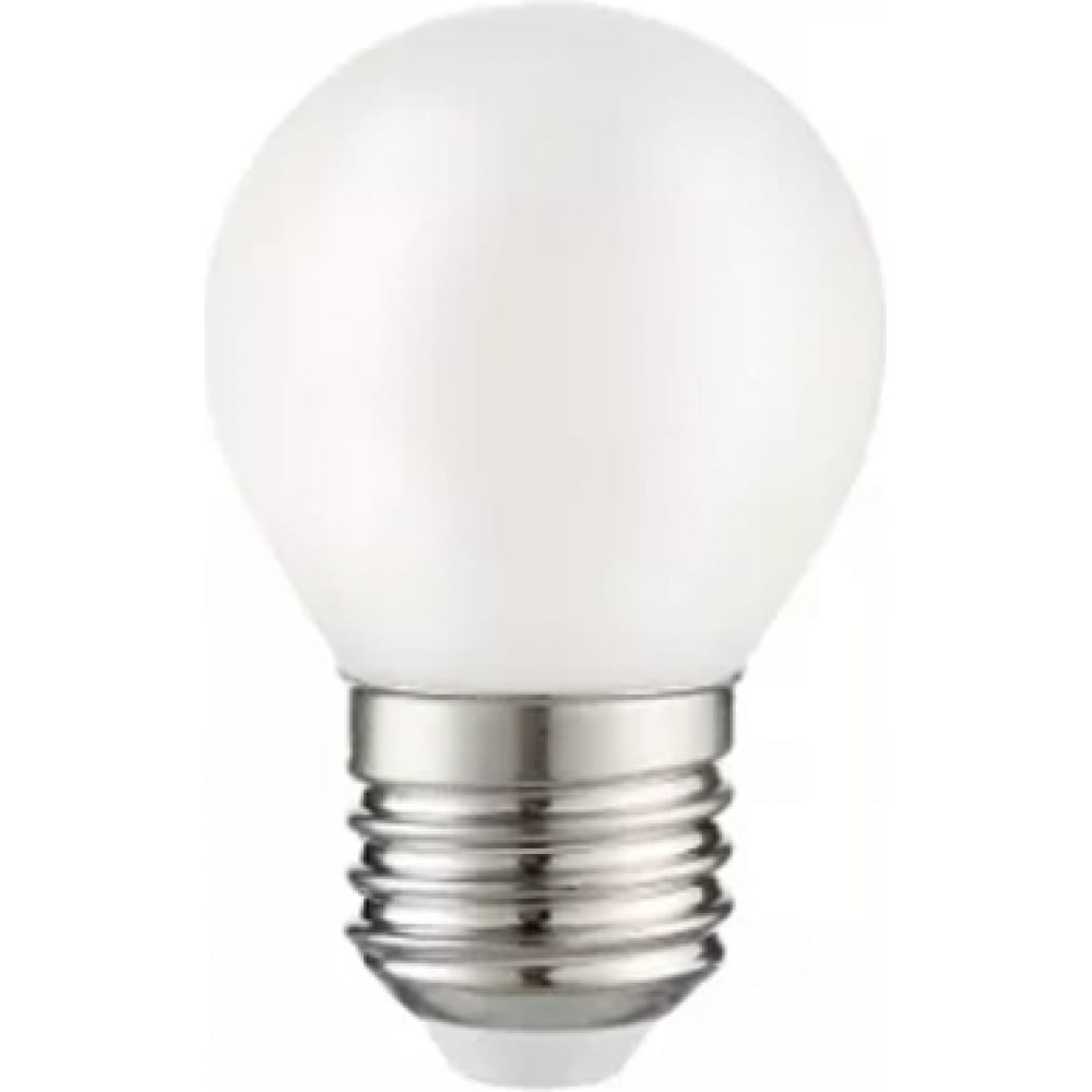 

gauss Лампа Filament Шар 9W 610lm 4100К Е27 milky LED 1/10/50 105202209