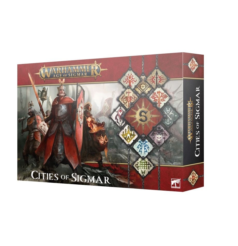 Миниатюры для игры Games Workshop Warhammer Age of Sigmar: Cities of Sigmar Army Set 86-04 great cities