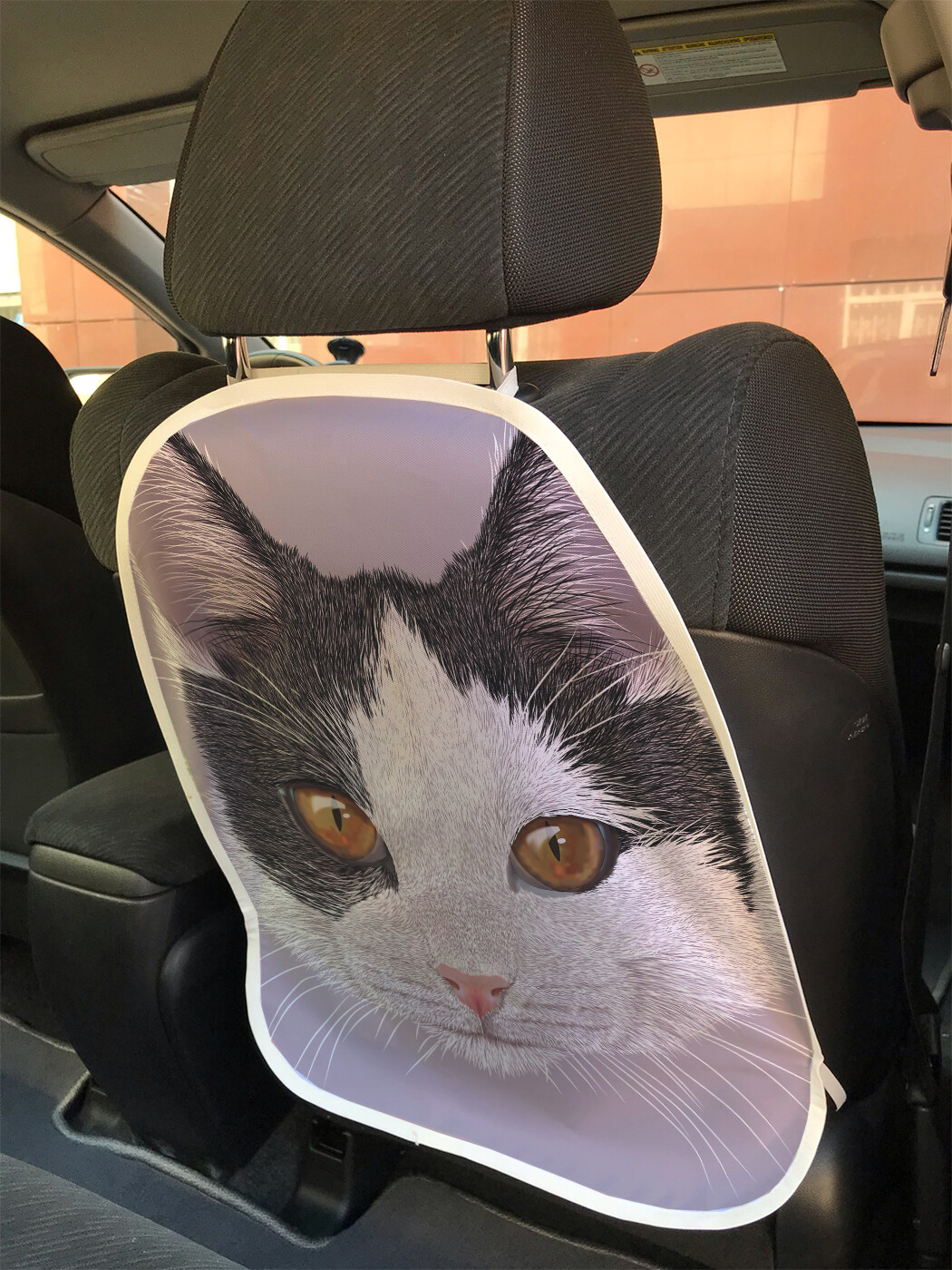 

Накидка на спинку сиденья JoyArty Наблюдательная кошечка, 45х62, Наблюдательная кошечка