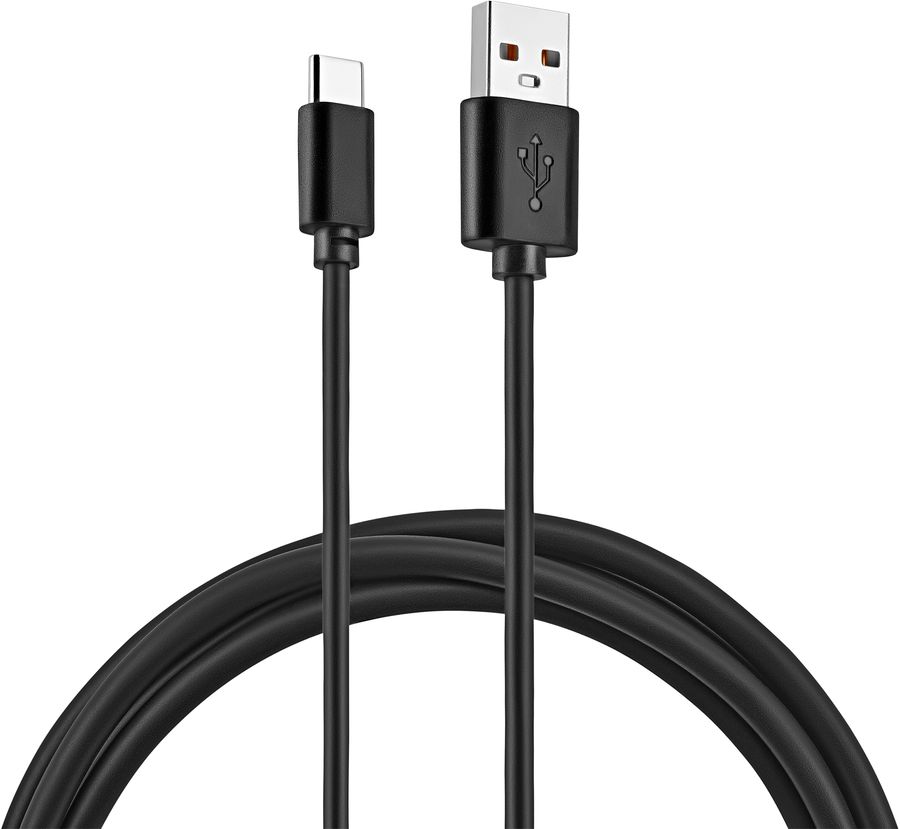 

Кабель Buro USB - Type-C, 2.4 А, 1 м, черный (bhp ret typec1 bl)