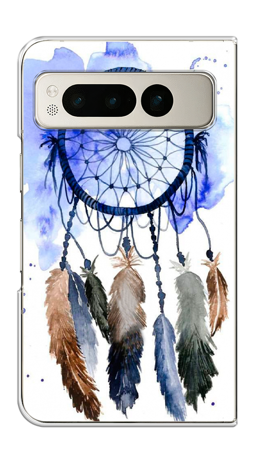 

Чехол на Google Pixel Fold "Ловец снов 1", Коричневый;синий, 271850-1