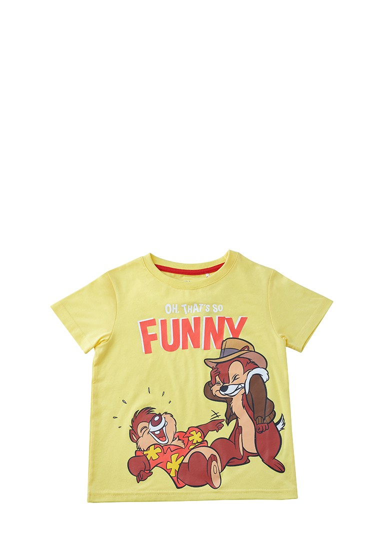 фото Футболка детская disney ss22cd002 цв. темно-желтый р. 92