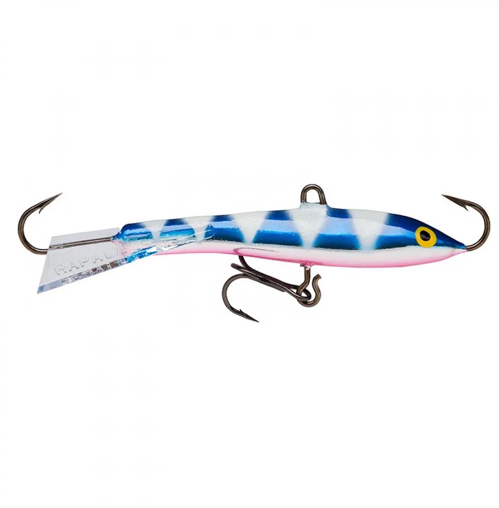 

Балансир Rapala Jigging Rap 07GZBP, 7 см, 18 г, Белый;синий, Jigging Rap