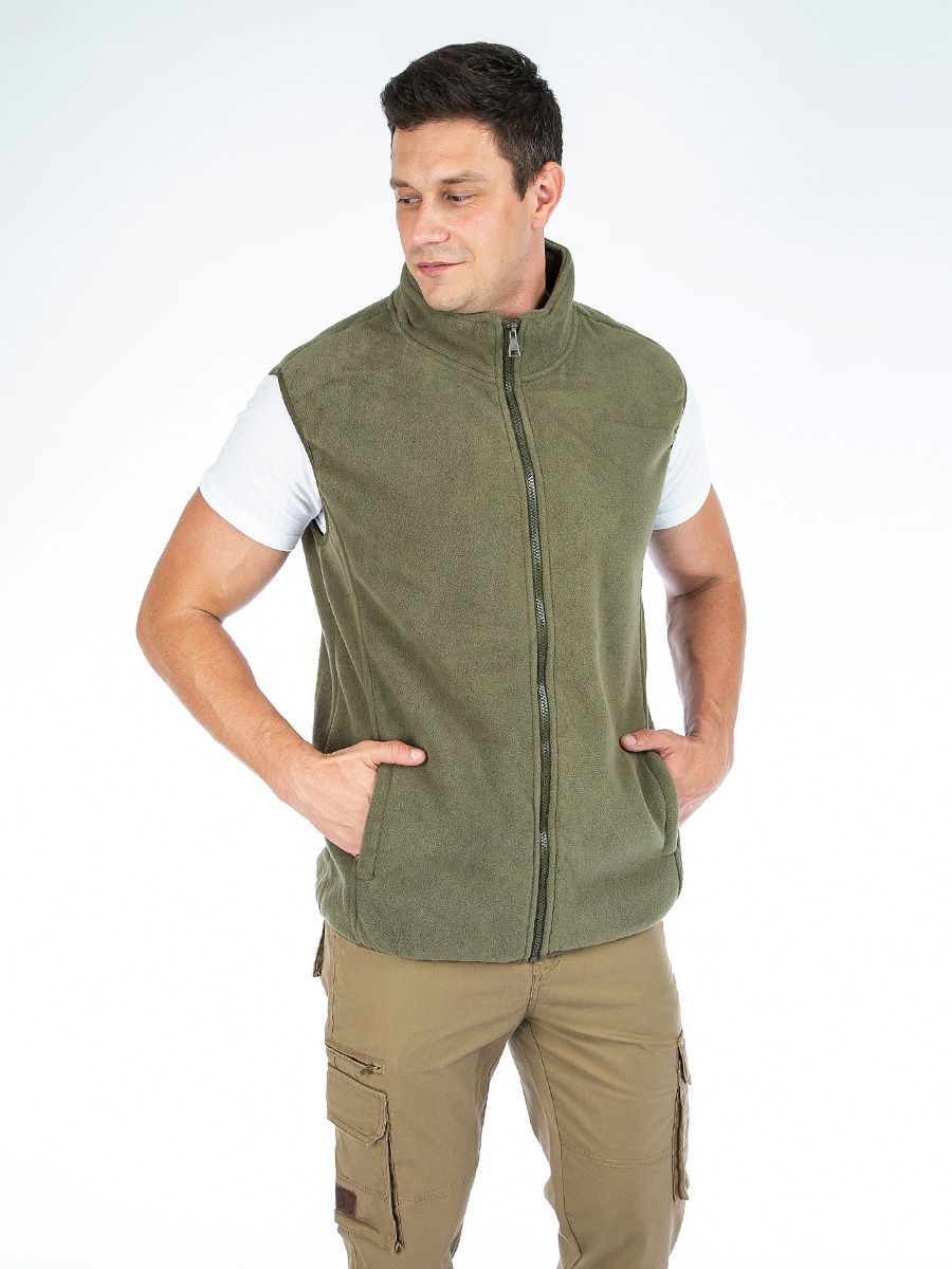 

Утепленный жилет мужской Modniki 2323012M хаки 2XL, 2323012M