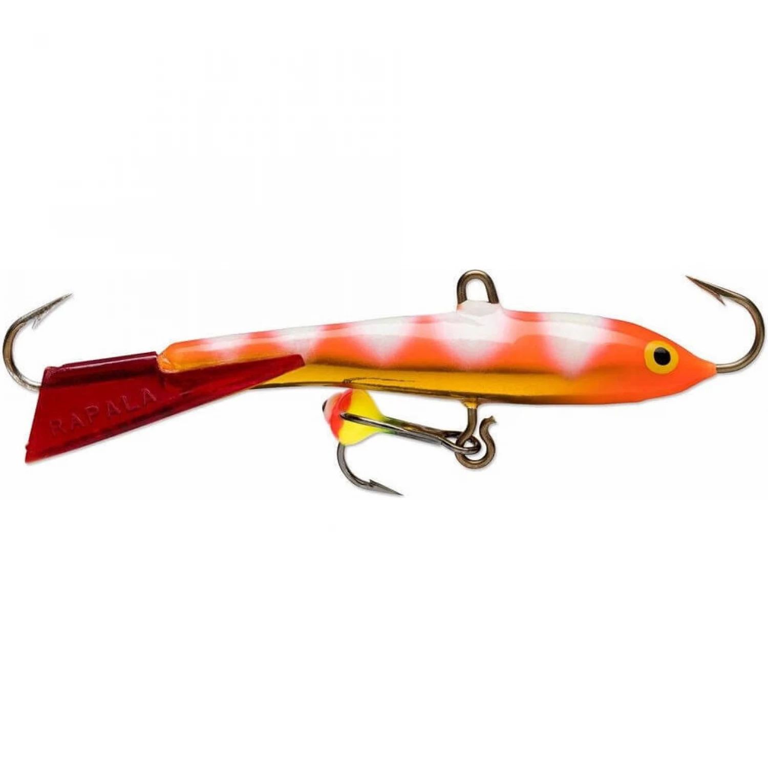 

Балансир Rapala Jigging Rap 07GZFR, 7 см, 18 г, Белый;желтый;оранжевый, Jigging Rap