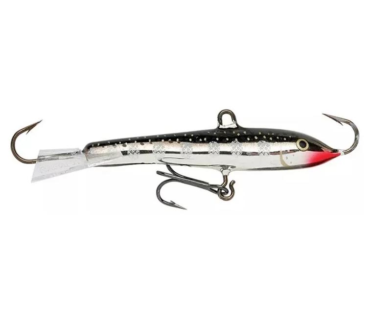 

Балансир Rapala Jigging Rap 07MS, 7 см, 18 г, Серебристый;черный, Jigging Rap