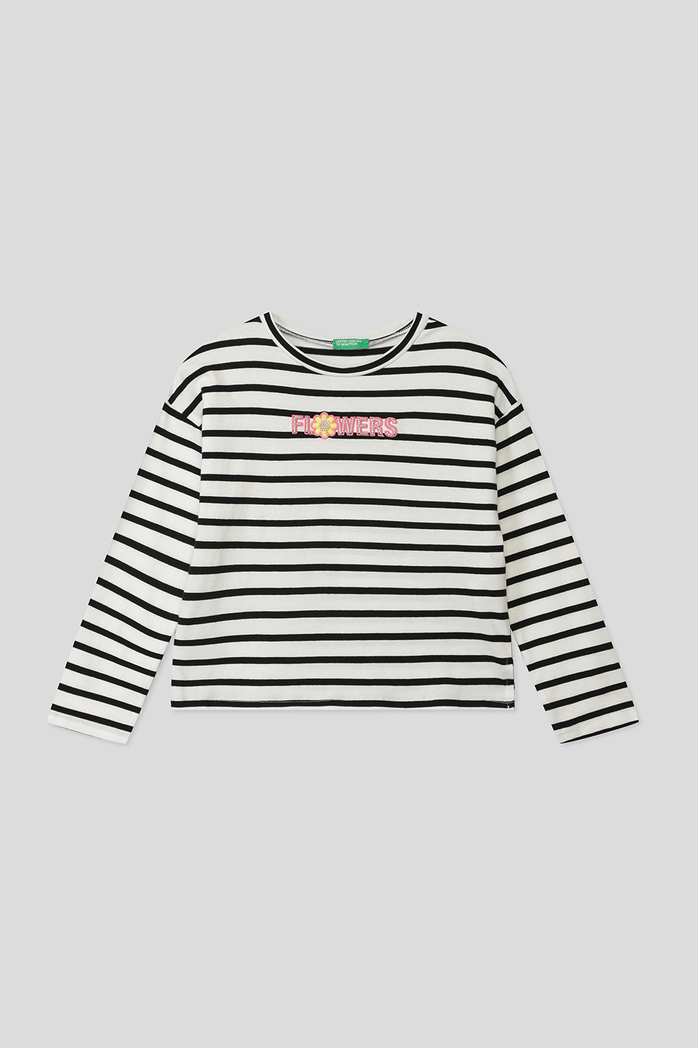 

Лонгслив детский Benetton 3FLQC10I1, синий, 146, 3FLQC10I1