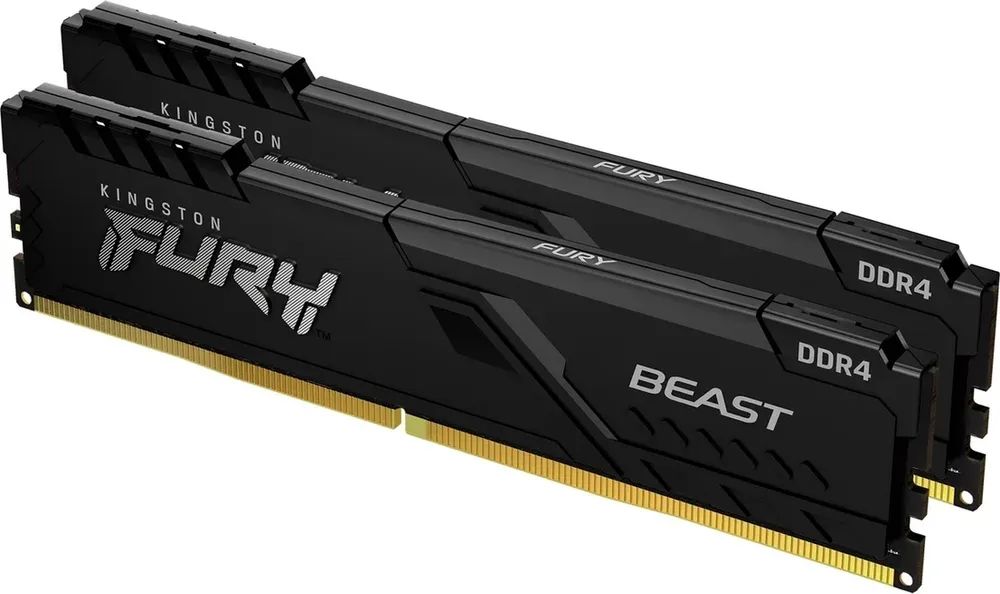 

Оперативная память Kingston Fury Fury BEAST (KF436C18BBK2/32), DDR4 2x16Gb, 3600MHz, Fury BEAST