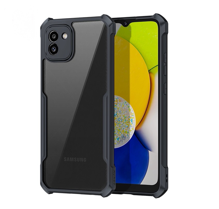

Накладка MyPads для Samsung Galaxy A03 Core 2021 с черной окаемкой, Черный, Labbri