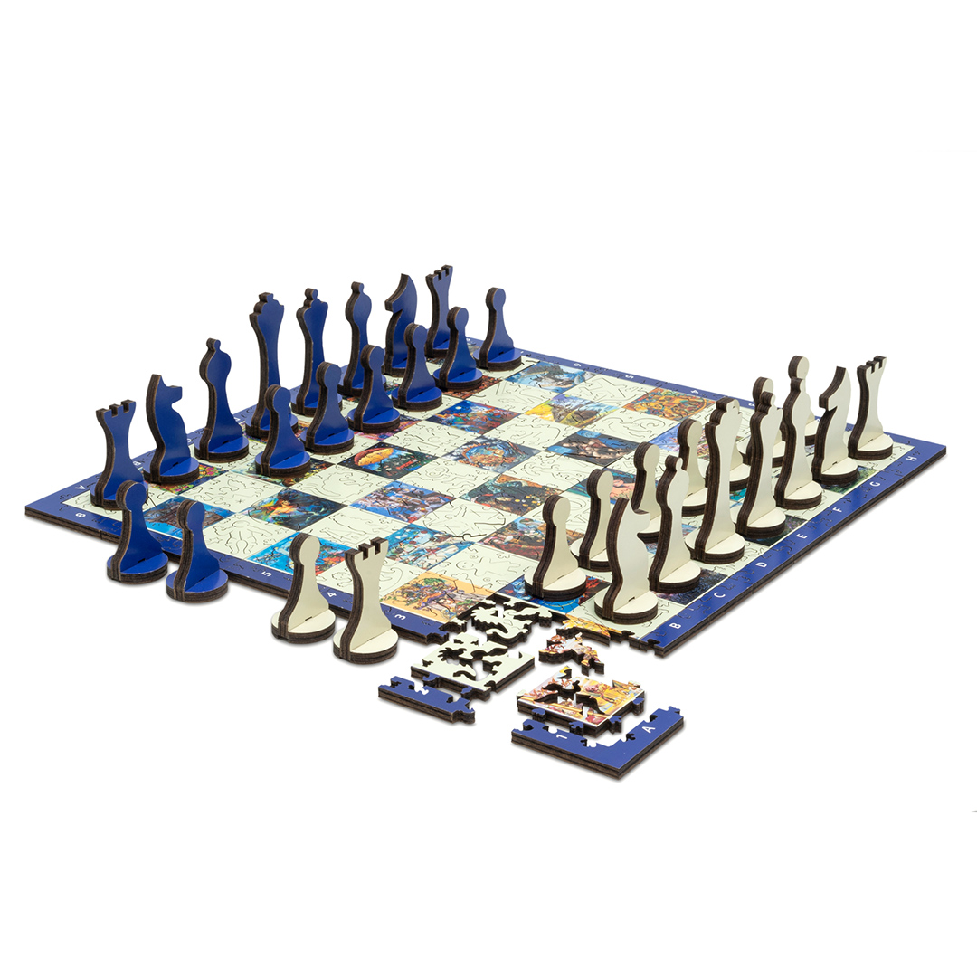 фото Пазлы davici шахматы, 254 детали 7-11-01-254