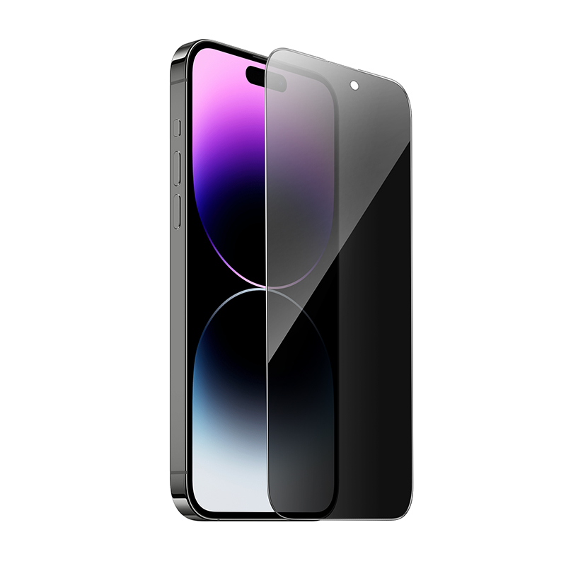

Защитное стекло для iPhone 15 Pro, A34 Plus, HOCO, Антишпионское стекло, черное