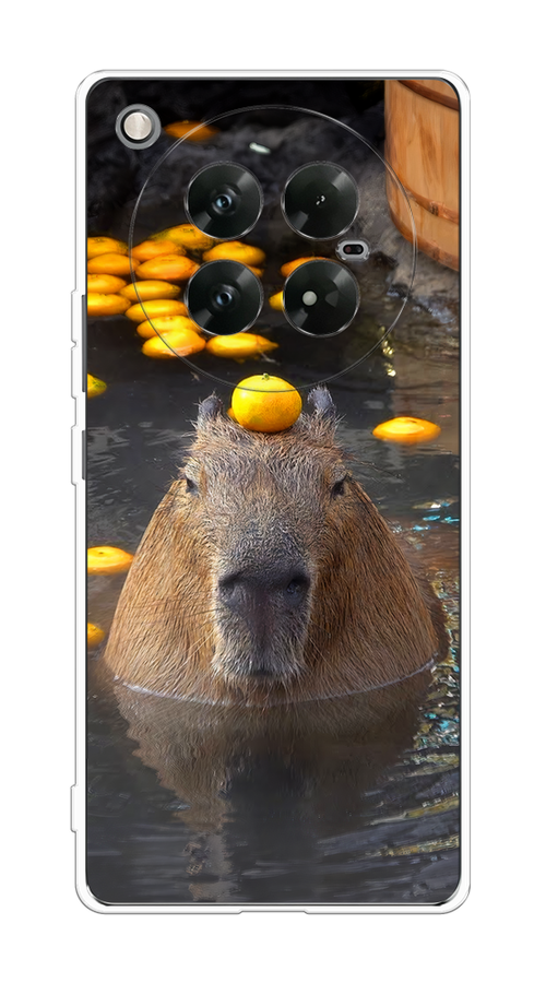 

Чехол на Infinix Zero 40 5G "Капибара отдыхает", Коричневый;оранжевый;серый, 3106650-1