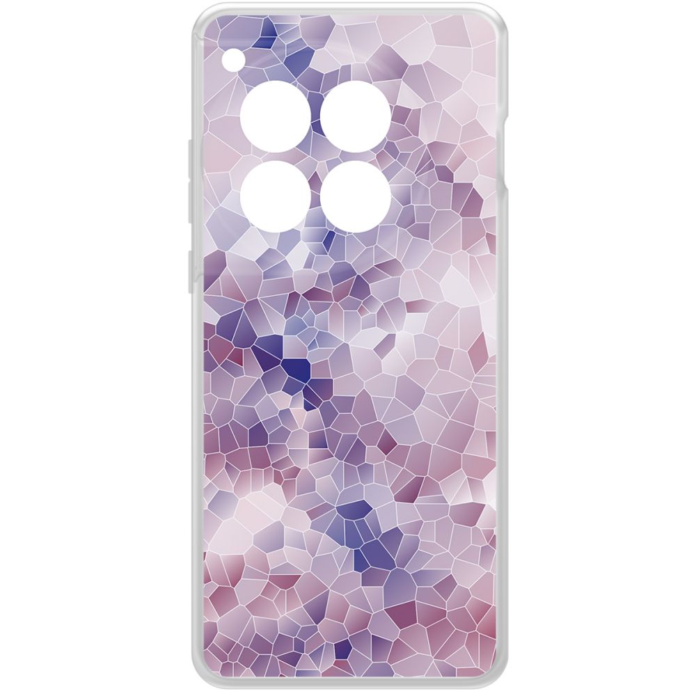 

Чехол-накладка Krutoff Clear Case Витраж 2 для OnePlus 12, Прозрачный