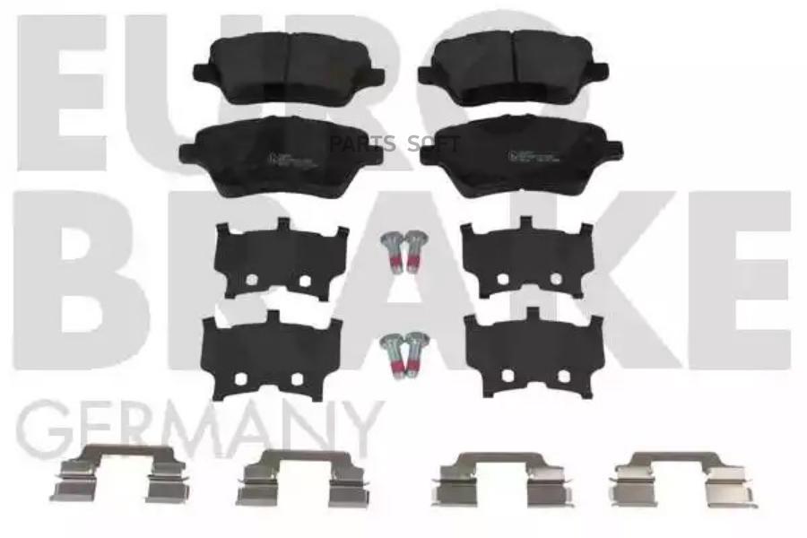 Тормозные колодки EUROBRAKE  5502222579