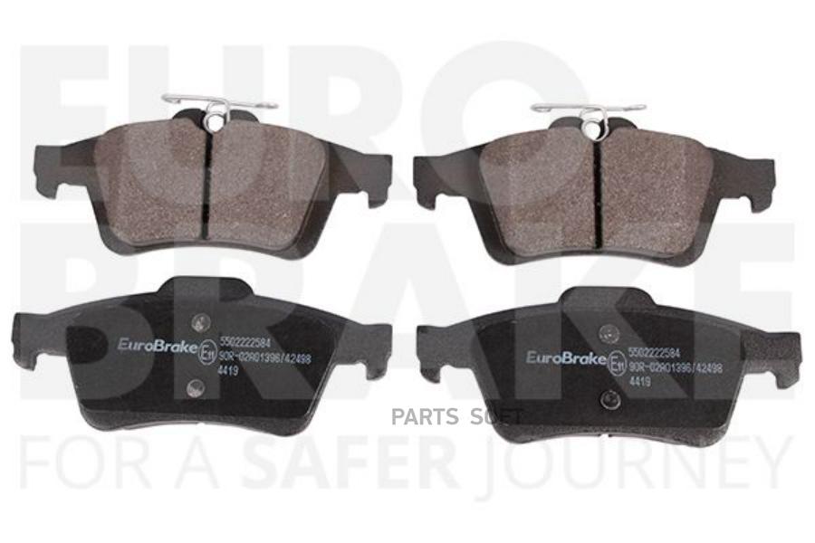 Тормозные колодки EUROBRAKE  5502222584