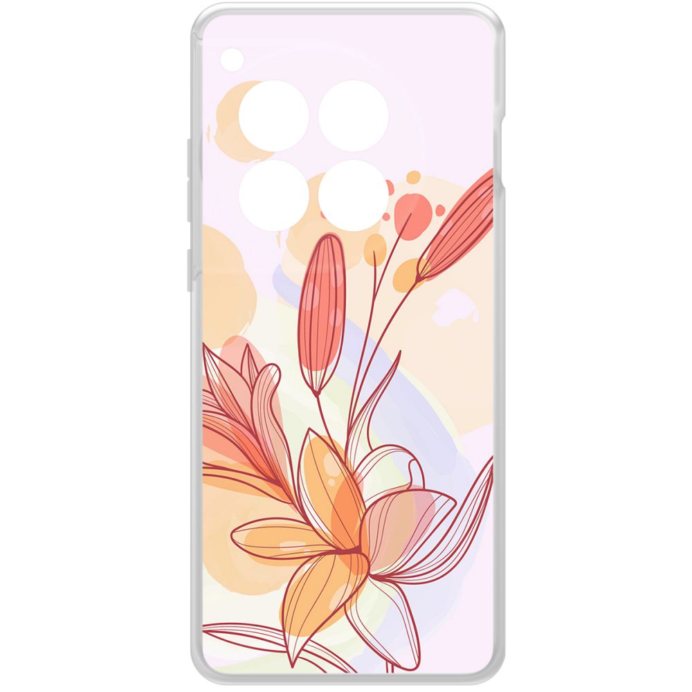 

Чехол-накладка Krutoff Clear Case Фантазия для OnePlus 12, Прозрачный