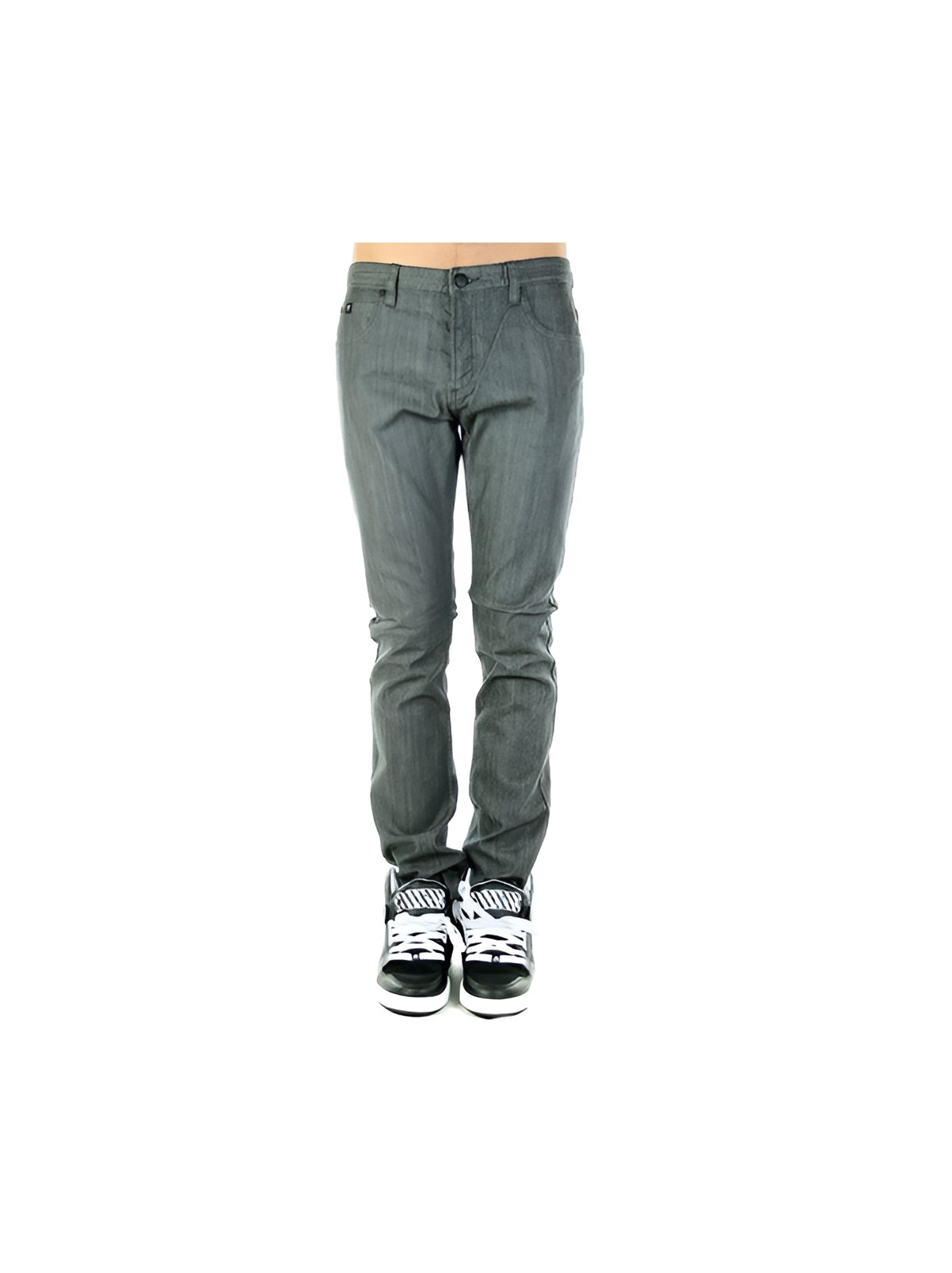 

Джинсы мужские FALLEN Slim Fit серые 28, Серый, Slim Fit