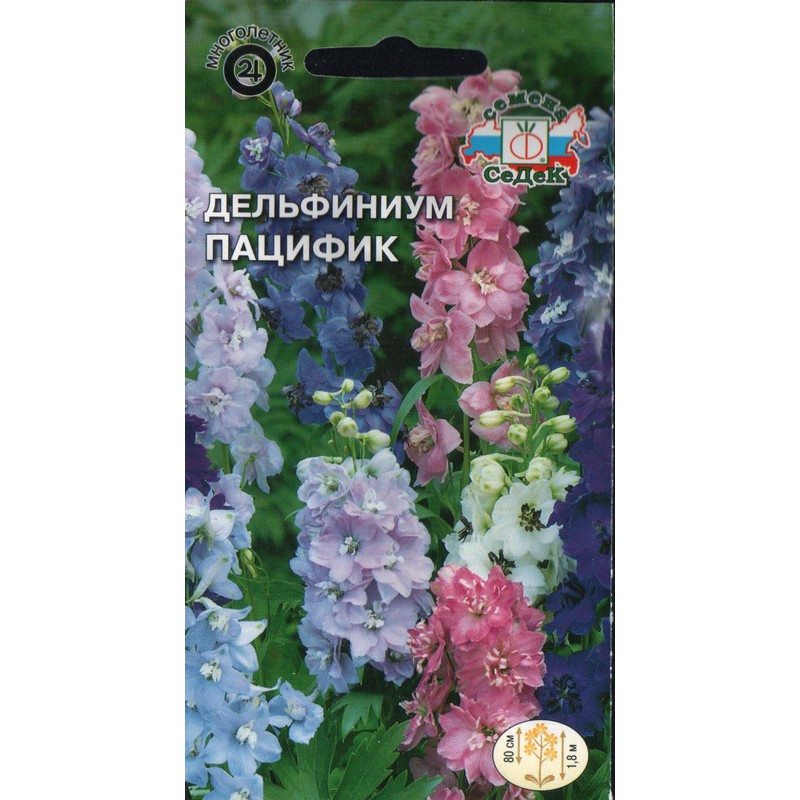 

Семена дельфиниум СеДеК Пацифик 14098 1 уп., Пацифик