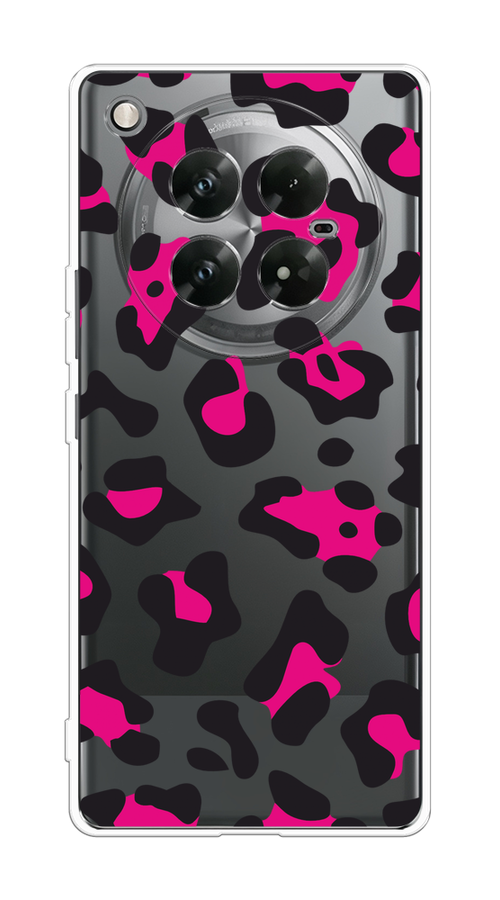 

Чехол на Infinix Zero 40 5G "Pink cow spots", Черный;розовый, 3106650-1