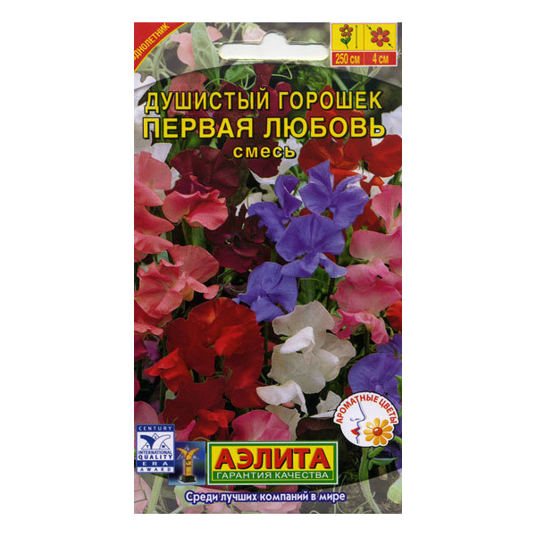 

Семена душистый горошек Аэлита Первая любовь 582903 1 уп., Первая любовь