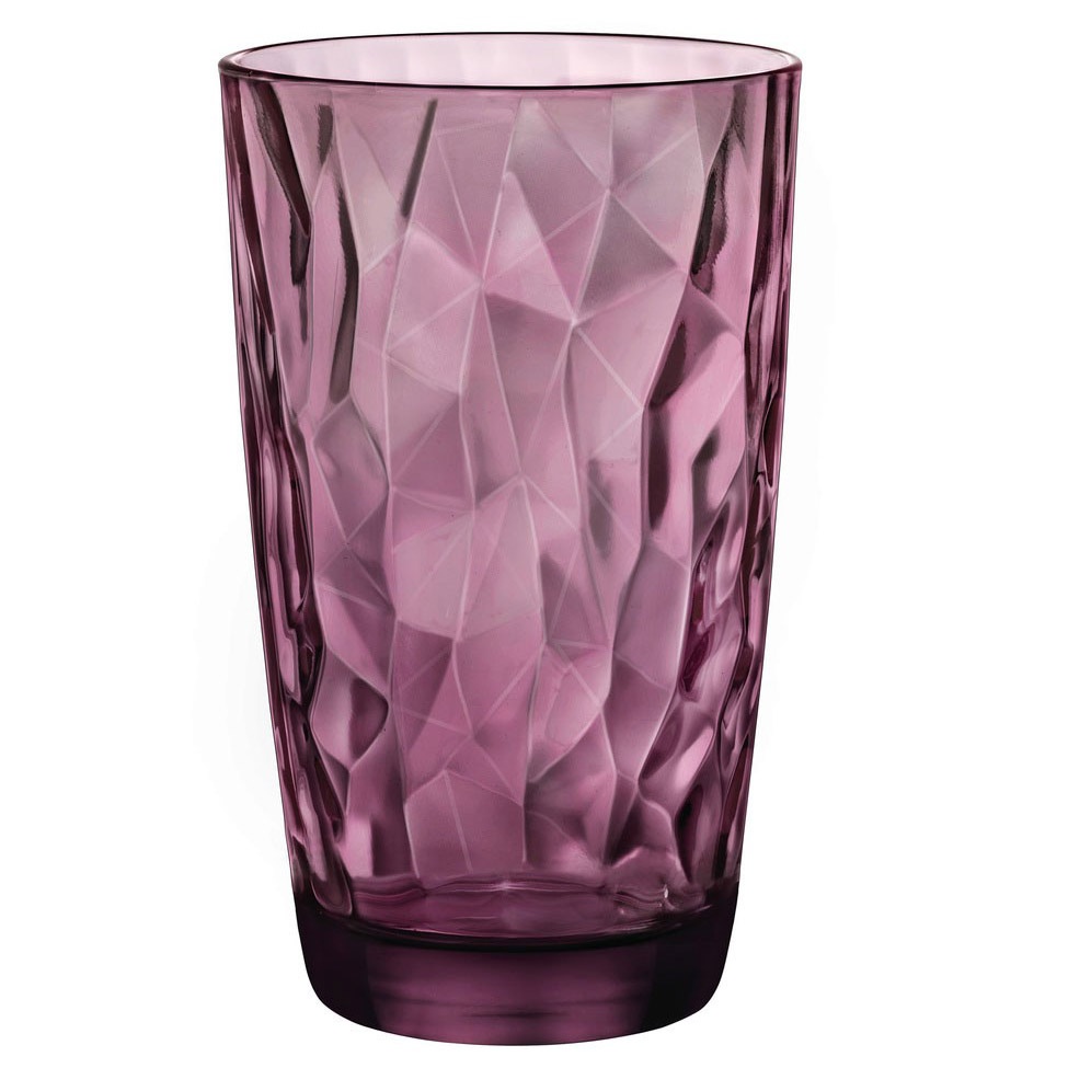 

Стакан Bormioli Rocco высокий 470 мл Diamond Rock Purple 350270M02321990, Фиолетовый, 350270M02321990