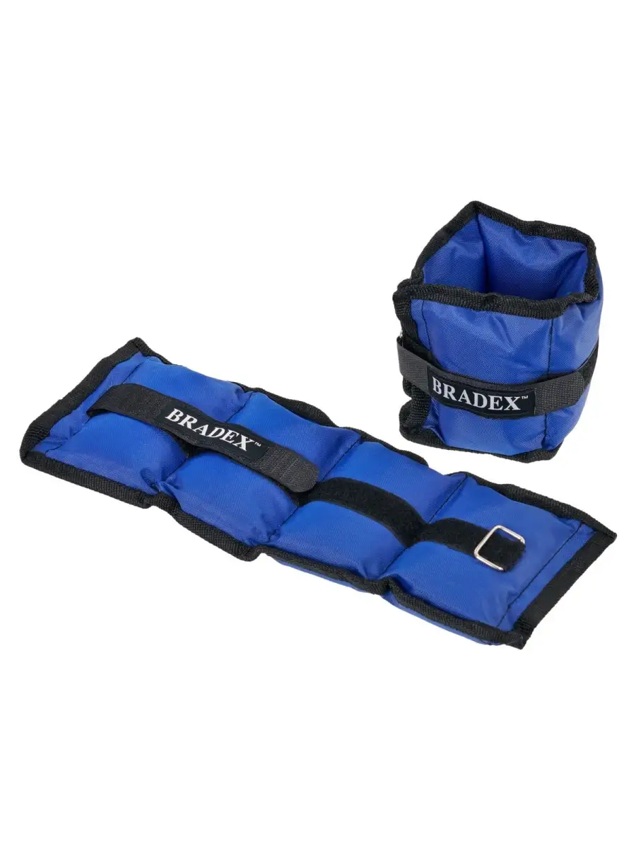 

Утяжелители для рук и ног Bradex 500 г 2 шт, Синий, Sf0741
